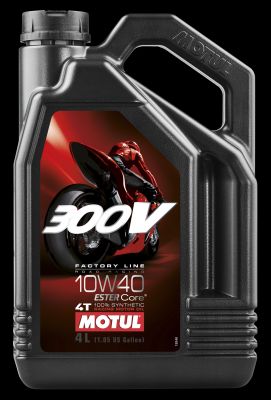 Ulei MOTUL 10W40 4L 300V 4T FL / MOTORCYCLE